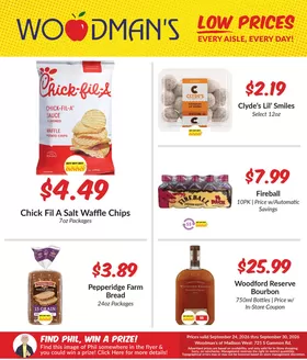 Woodman's catalogue | Great offer for all customers | 2026-09-24T00:00:00.000Z - 2026-09-30T00:00:00.000Z