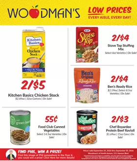 Woodman's catalogue | Current deals and offers | 2026-09-24T00:00:00.000Z - 2026-09-30T00:00:00.000Z