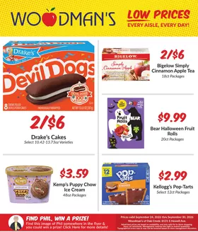 Woodman's catalogue in Racine WI | Exclusive bargains | 2026-09-24T00:00:00.000Z - 2026-09-30T00:00:00.000Z