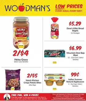 Woodman's catalogue | Discover attractive offers | 2026-09-24T00:00:00.000Z - 2026-09-30T00:00:00.000Z