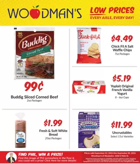 Woodman's catalogue | Wide range of offers | 2026-09-24T00:00:00.000Z - 2026-09-30T00:00:00.000Z