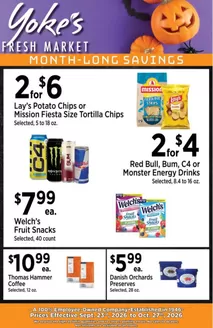 Yoke's Fresh Market  catalogue | Yoke's Fresh Market Monthly Savings Guide | 2026-09-23T00:00:00.000Z - 2026-10-27T00:00:00.000Z