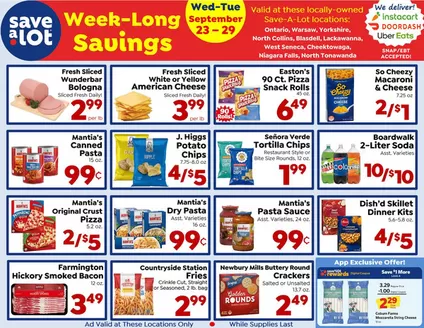Save a Lot catalogue in West Seneca NY | Offers for bargain hunters | 2026-09-23T00:00:00.000Z - 2026-09-29T00:00:00.000Z
