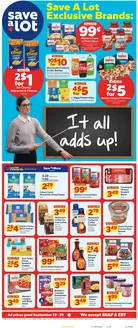 Save a Lot catalogue | Save now with our deals | 2026-09-23T00:00:00.000Z - 2026-09-29T00:00:00.000Z