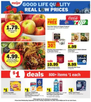Meijer catalogue | Our best deals for you | 2026-09-23T00:00:00.000Z - 2026-09-29T00:00:00.000Z