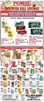 Pioneer Supermarkets catalogue | Save now with our deals | 2026-09-27T00:00:00.000Z - 2026-10-03T00:00:00.000Z
