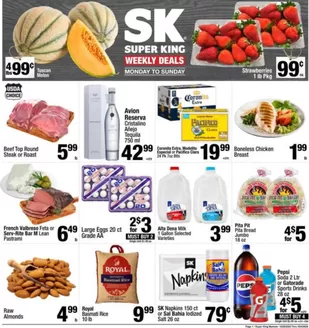 Super King Markets catalogue in Brea CA | Great offer for bargain hunters | 2026-09-28T00:00:00.000Z - 2026-10-04T00:00:00.000Z