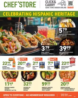 Chef'Store catalogue in Campbell CA | Top deals and discounts | 2026-09-28T00:00:00.000Z - 2026-10-11T00:00:00.000Z