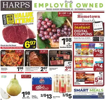 Harp's Market catalogue | Top offers for smart savers | 2026-09-30T00:00:00.000Z - 2026-10-06T00:00:00.000Z