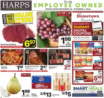 Harp's Market catalogue | Exclusive deals and bargains | 2026-09-30T00:00:00.000Z - 2026-10-06T00:00:00.000Z