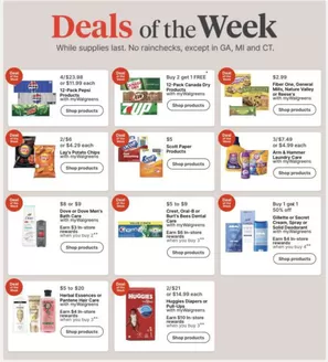 Walgreens catalogue | Wide range of offers | 2026-10-04T00:00:00.000Z - 2026-10-10T00:00:00.000Z