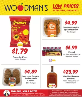 Woodman's catalogue | Our best deals for you | 2026-10-01T00:00:00.000Z - 2026-10-07T00:00:00.000Z