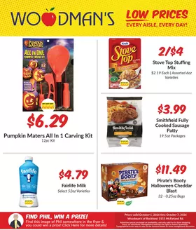 Woodman's catalogue | Top offers for all bargain hunters | 2026-10-01T00:00:00.000Z - 2026-10-07T00:00:00.000Z