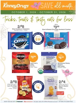 Kinney Drugs catalogue | Current bargains and offers | 2026-10-01T00:00:00.000Z - 2026-10-31T00:00:00.000Z