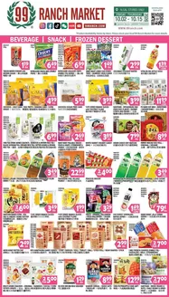 99 Ranch catalogue | 99 ranch Beverages | Snack | Frozen Dessert | 2026-10-02T00:00:00.000Z - 2026-10-15T00:00:00.000Z
