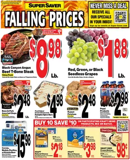 Super Saver catalogue | Current deals and offers | 2026-10-07T00:00:00.000Z - 2026-10-13T00:00:00.000Z