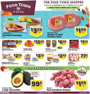 Food Town catalogue in Seabrook TX | FoodTownInStoreAd | 2026-10-07T00:00:00.000Z - 2026-10-21T00:00:00.000Z