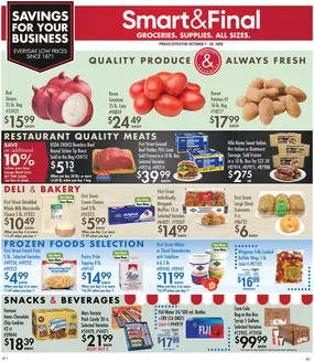 Smart & Final catalogue in San Juan Capistrano CA | Business & Club Savings (10/07/26 - 10/20/26) | 2026-10-07T00:00:00.000Z - 2026-10-20T00:00:00.000Z