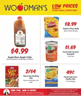 Woodman's catalogue in Kenosha WI | Current special promotions | 2026-10-08T00:00:00.000Z - 2026-10-14T00:00:00.000Z
