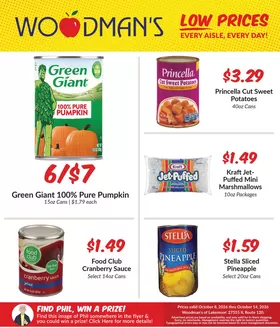 Woodman's catalogue | Top deals and discounts | 2026-10-08T00:00:00.000Z - 2026-10-14T00:00:00.000Z