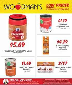 Woodman's catalogue | Our best bargains | 2026-10-08T00:00:00.000Z - 2026-10-14T00:00:00.000Z