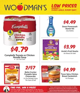 Woodman's catalogue | Special offers for you | 2026-10-08T00:00:00.000Z - 2026-10-14T00:00:00.000Z