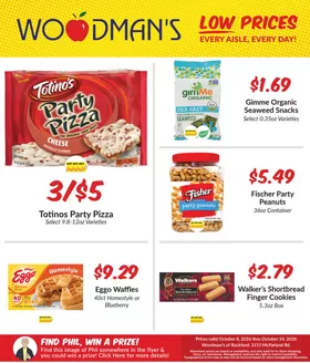 Woodman's catalogue | Exclusive deals for our customers | 2026-10-08T00:00:00.000Z - 2026-10-14T00:00:00.000Z