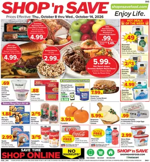Shop 'n Save catalogue | Shop 'n Save Weekly ad | 2026-10-08T00:00:00.000Z - 2026-10-14T00:00:00.000Z