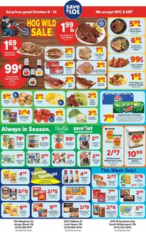 Save a Lot catalogue | Discounts and promotions | 2026-10-08T00:00:00.000Z - 2026-10-14T00:00:00.000Z