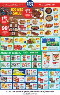 Save a Lot catalogue | Great offer for all customers | 2026-10-08T00:00:00.000Z - 2026-10-14T00:00:00.000Z