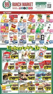 99 Ranch catalogue | 99 ranch Unbeatable Deals / Grocery | 2026-10-09T00:00:00.000Z - 2026-10-15T00:00:00.000Z