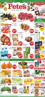 Pete's Fresh Market catalogue | Great discounts on selected products | 2026-10-14T00:00:00.000Z - 2026-10-20T00:00:00.000Z
