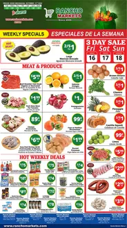 Rancho Markets catalogue | Rancho Markets weekly ad | 2026-10-13T00:00:00.000Z - 2026-10-19T00:00:00.000Z