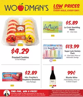Woodman's catalogue | Offers for bargain hunters | 2026-10-15T00:00:00.000Z - 2026-10-21T00:00:00.000Z
