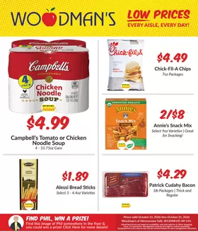 Woodman's catalogue | Our best bargains | 2026-10-15T00:00:00.000Z - 2026-10-21T00:00:00.000Z