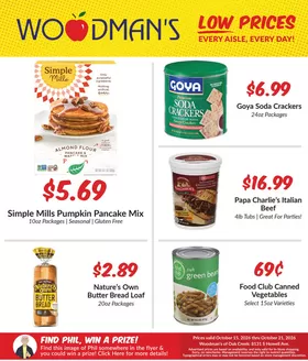 Woodman's catalogue | Exclusive deals for our customers | 2026-10-15T00:00:00.000Z - 2026-10-21T00:00:00.000Z