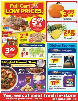 Save a Lot catalogue in Versailles MO | Great offer for bargain hunters | 2026-10-14T00:00:00.000Z - 2026-10-20T00:00:00.000Z