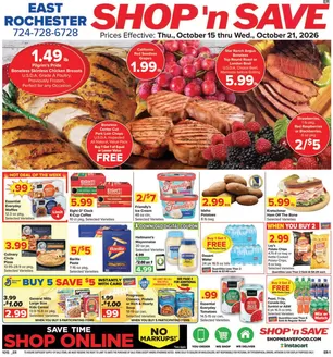 Shop 'n Save catalogue | Discover attractive offers | 2026-10-15T00:00:00.000Z - 2026-10-21T00:00:00.000Z