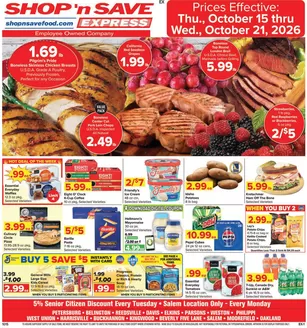 Shop 'n Save catalogue | Our best bargains | 2026-10-15T00:00:00.000Z - 2026-10-21T00:00:00.000Z
