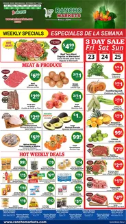 Rancho Markets catalogue | Rancho Markets weekly ad | 2026-10-20T00:00:00.000Z - 2026-10-26T00:00:00.000Z