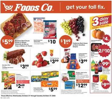 Foods Co catalogue in Bay Point CA | Weekly Ad | 2026-10-21T00:00:00.000Z - 2026-10-27T00:00:00.000Z