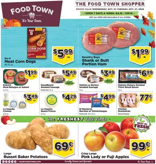 Food Town catalogue | FoodTownInStoreAd | 2026-10-21T00:00:00.000Z - 2026-11-04T00:00:00.000Z