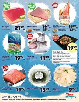 Times Supermarkets catalogue | Seafood Specials | 2026-10-21T00:00:00.000Z - 2026-10-27T00:00:00.000Z