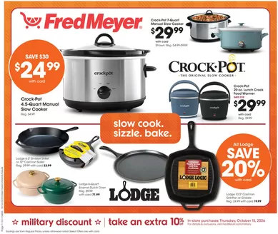 Fred Meyer catalogue | Top offers for all bargain hunters | 2026-10-14T00:00:00.000Z - 2026-10-27T00:00:00.000Z