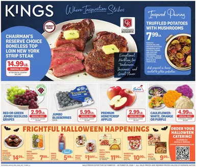Kings Food Markets catalogue in Clifton NJ | Weekly Ad | 2026-10-23T00:00:00.000Z - 2026-10-29T00:00:00.000Z