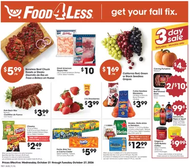 Food 4 Less catalogue in Hesperia CA | California Weekly Ad | 2026-10-21T00:00:00.000Z - 2026-10-27T00:00:00.000Z