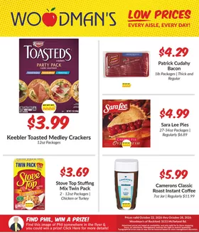 Woodman's catalogue | Our best offers for you | 2026-10-22T00:00:00.000Z - 2026-10-28T00:00:00.000Z