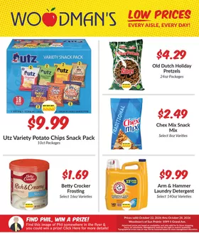 Woodman's catalogue | Great offer for all customers | 2026-10-22T00:00:00.000Z - 2026-10-28T00:00:00.000Z