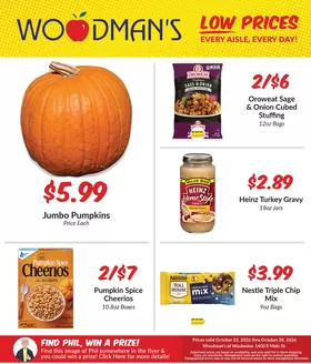 Woodman's catalogue in Wauwatosa WI | Current bargains and offers | 2026-10-22T00:00:00.000Z - 2026-10-28T00:00:00.000Z