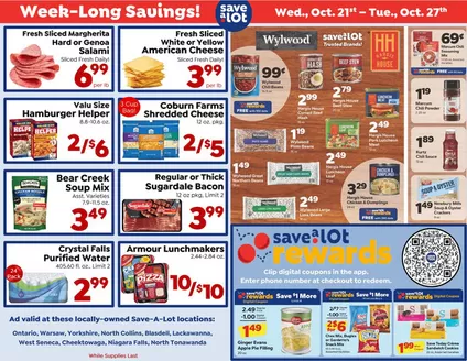 Save a Lot catalogue in Lancaster NY | Wide range of offers | 2026-10-21T00:00:00.000Z - 2026-10-27T00:00:00.000Z